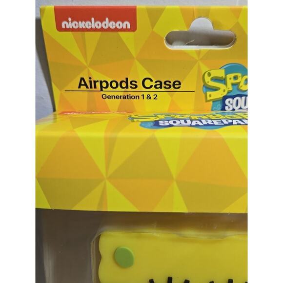 SpongeBob SquarePants Case Cover Airpods 1 & 2 Gen--New - Picture 3 of 6